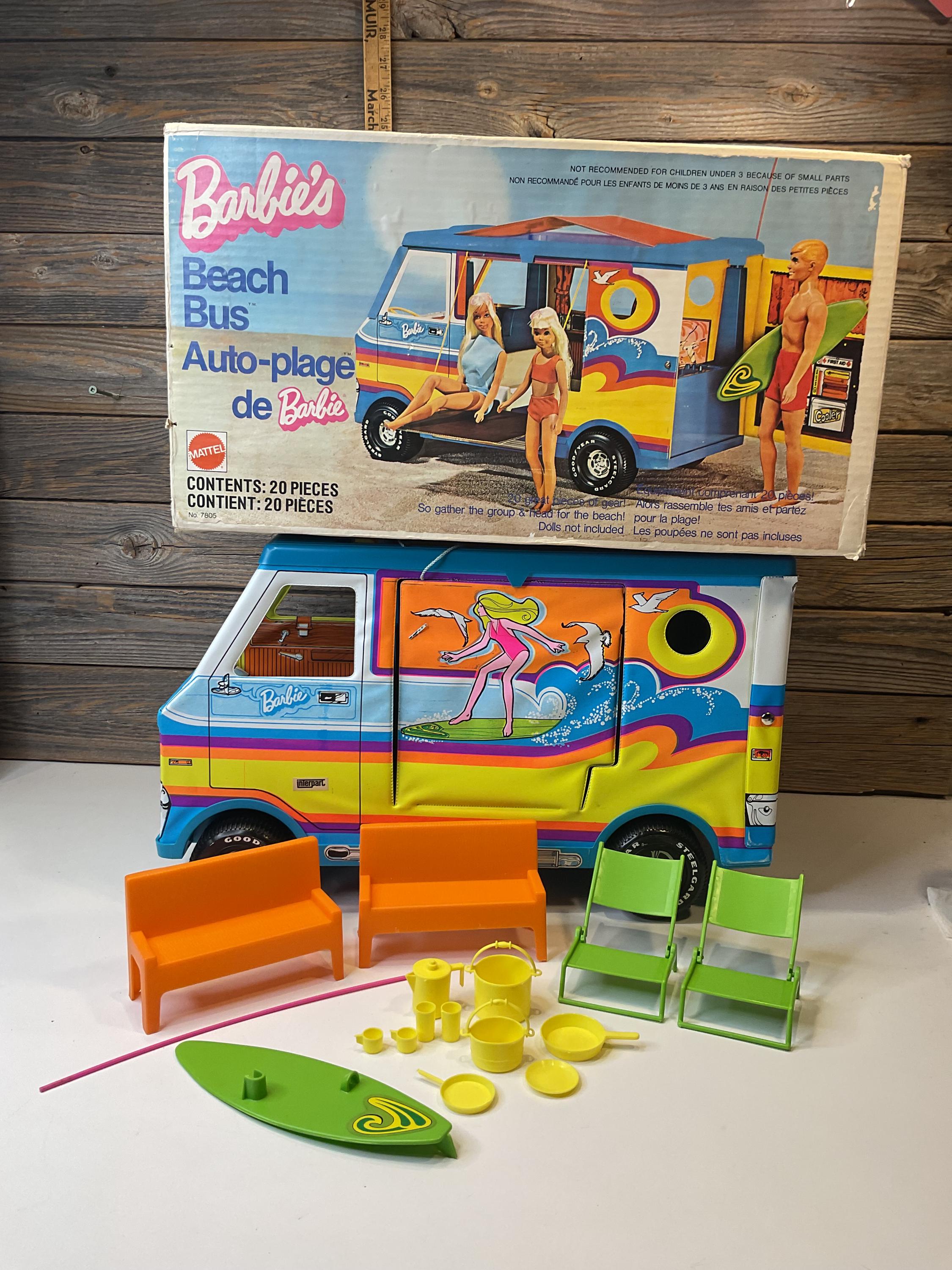 Vintage Barbie Bus Canada