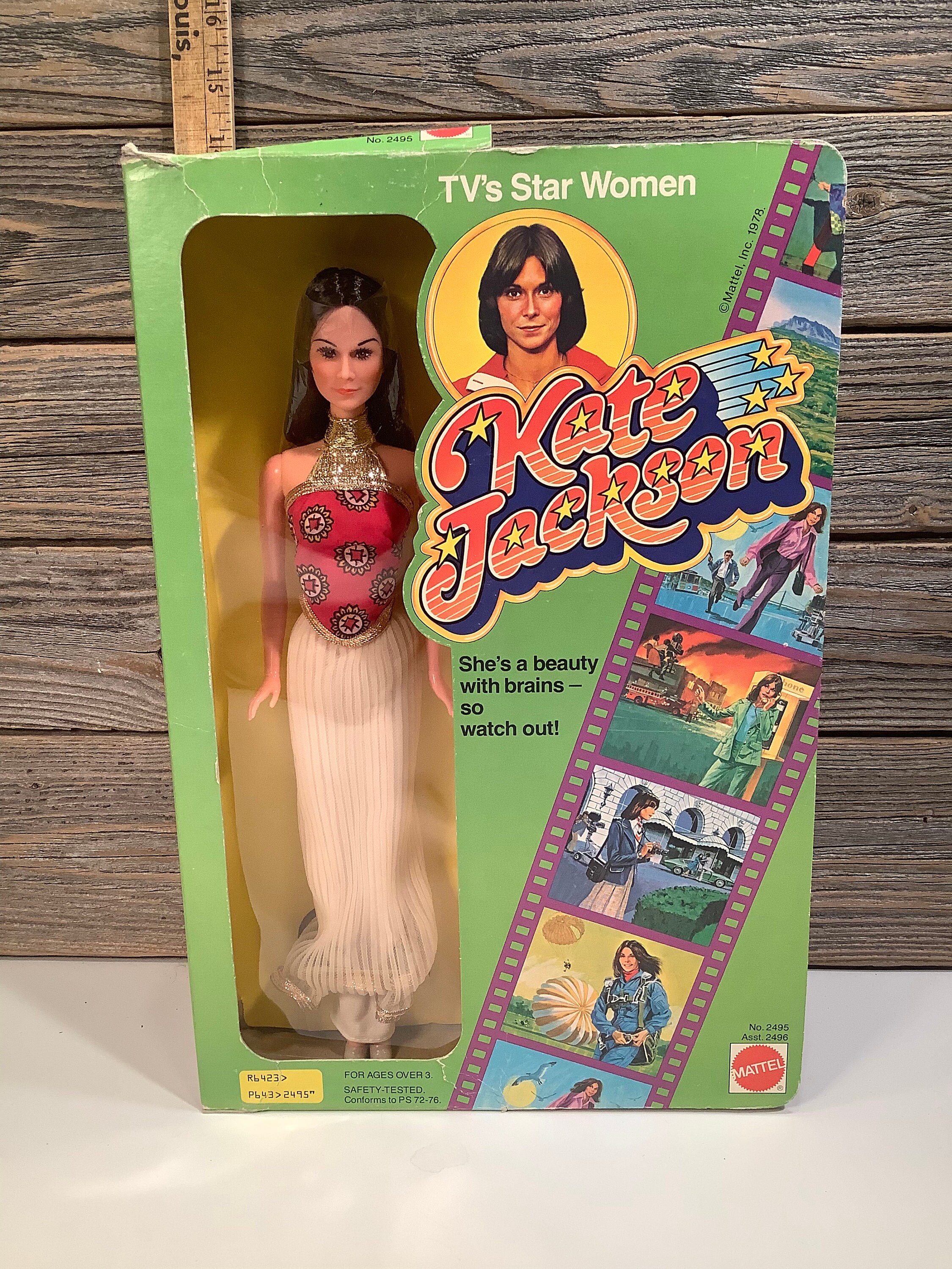 Vintage Mattel Kate Jackson Doll in Box 1978 Etsy