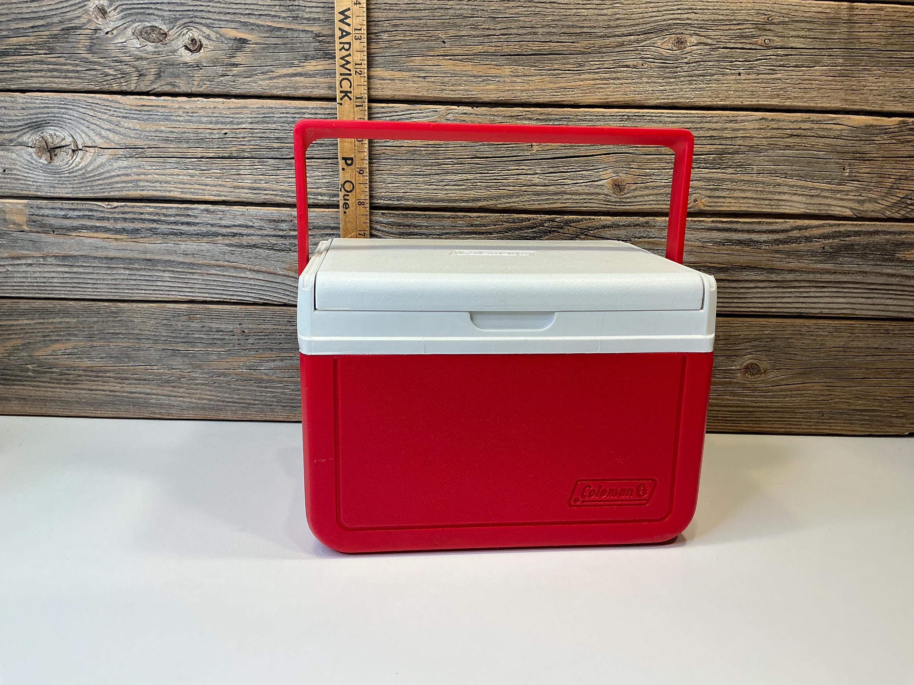 Red Coleman Cooler - Etsy Canada
