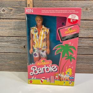 Vintage Mattel Ken Club California 1987