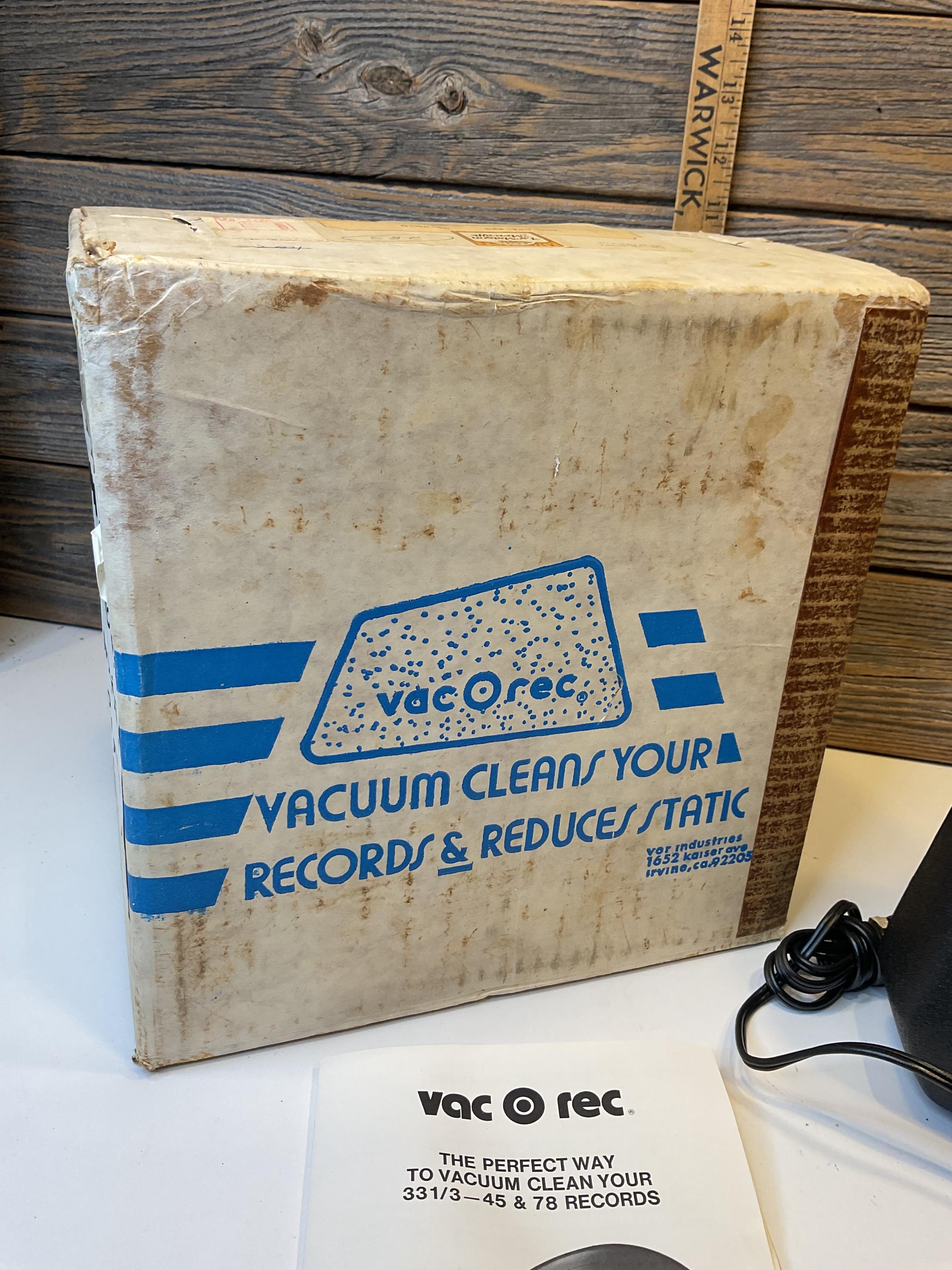 Vintage Vac O Rec Record Cleaner 1976 - Etsy