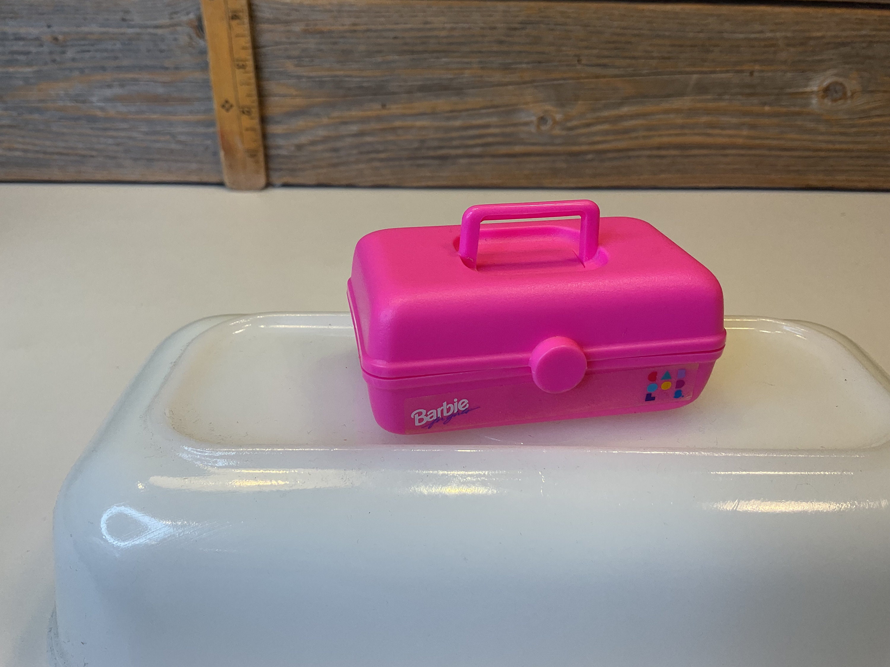 Caboodles Of California Small Caboodle With Mirror Purple Rare HTF