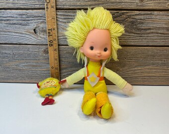 Poupée Rainbow Brite - Mattel - Canary Yellow / Jaunelle 23cm - Boîte Canada - Neuf