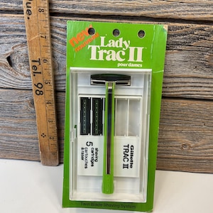 Vintage Gillette Lady Trac II 70’