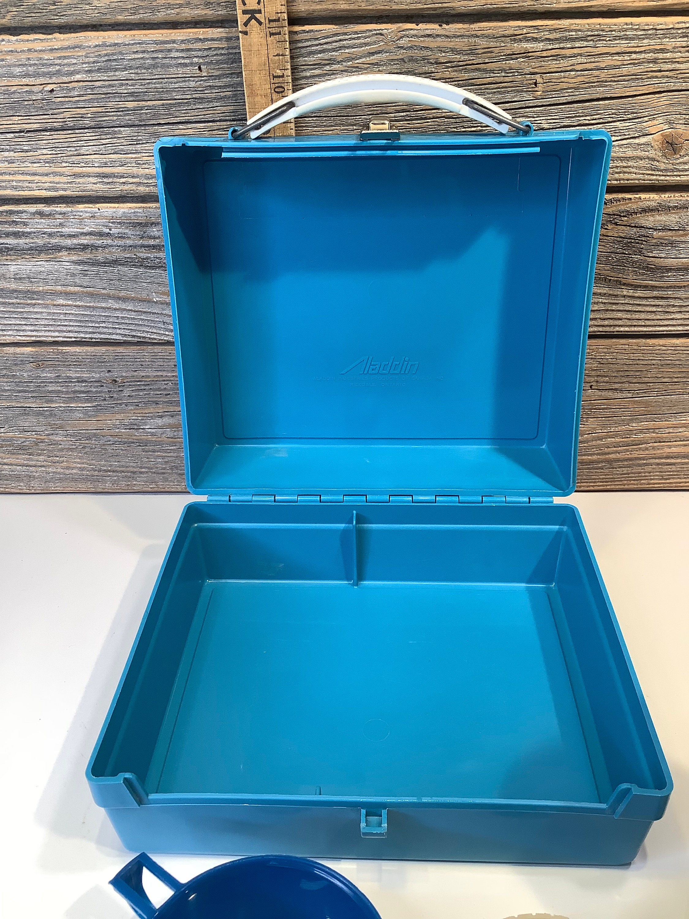 Vintage Aladdin Canadian Plastic Lunch Box the Woman Bionic - Etsy