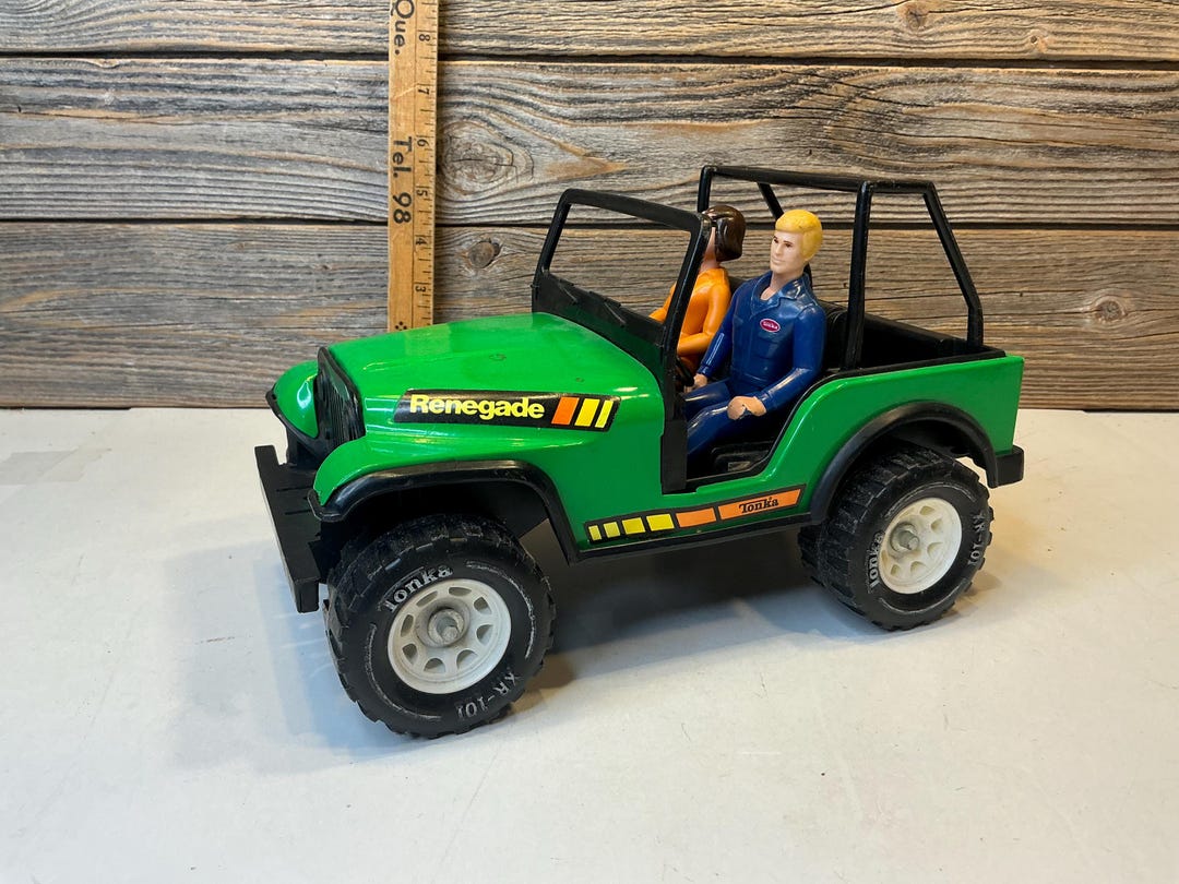 Vintage Tonka Renegade Green Jeep XR-101 - Etsy