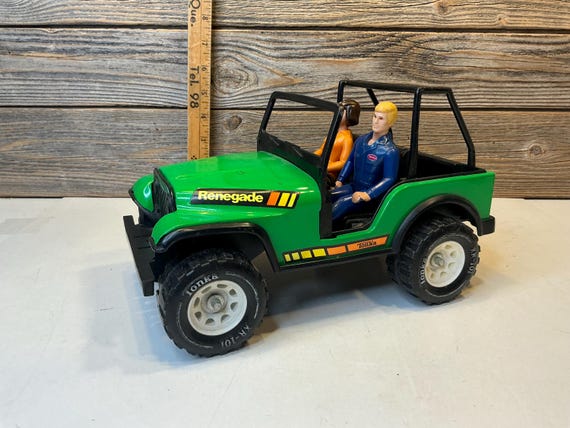 Vintage Tonka Renegade Green Jeep XR-101 - Etsy
