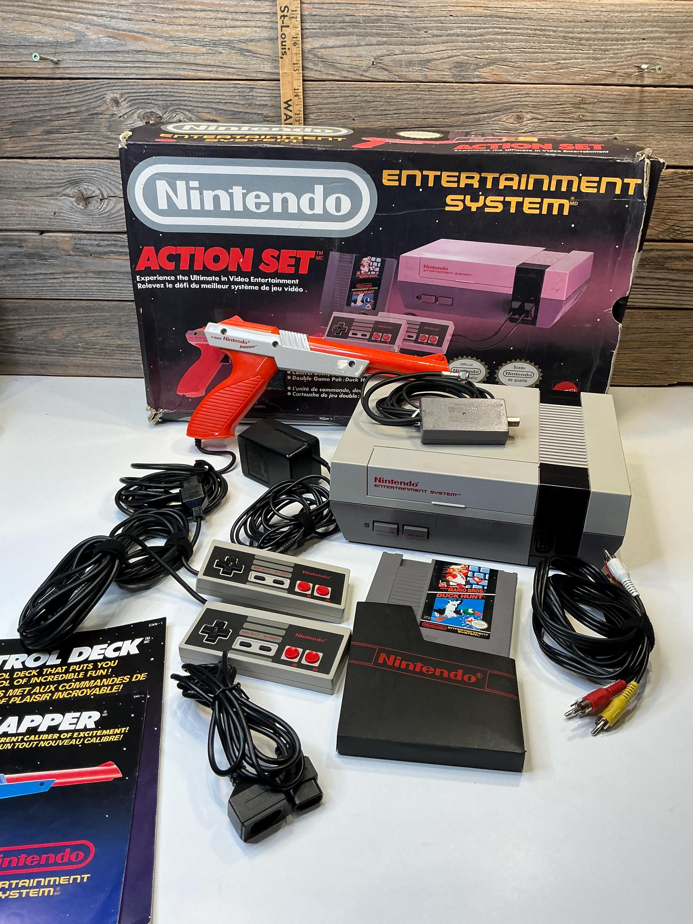 ヴィンテージ 任天堂 NES アクションセット 80年代 - Etsy 日本
