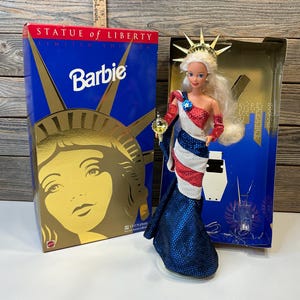 Vintage Mattel Barbie Statue of the Liberty 1995