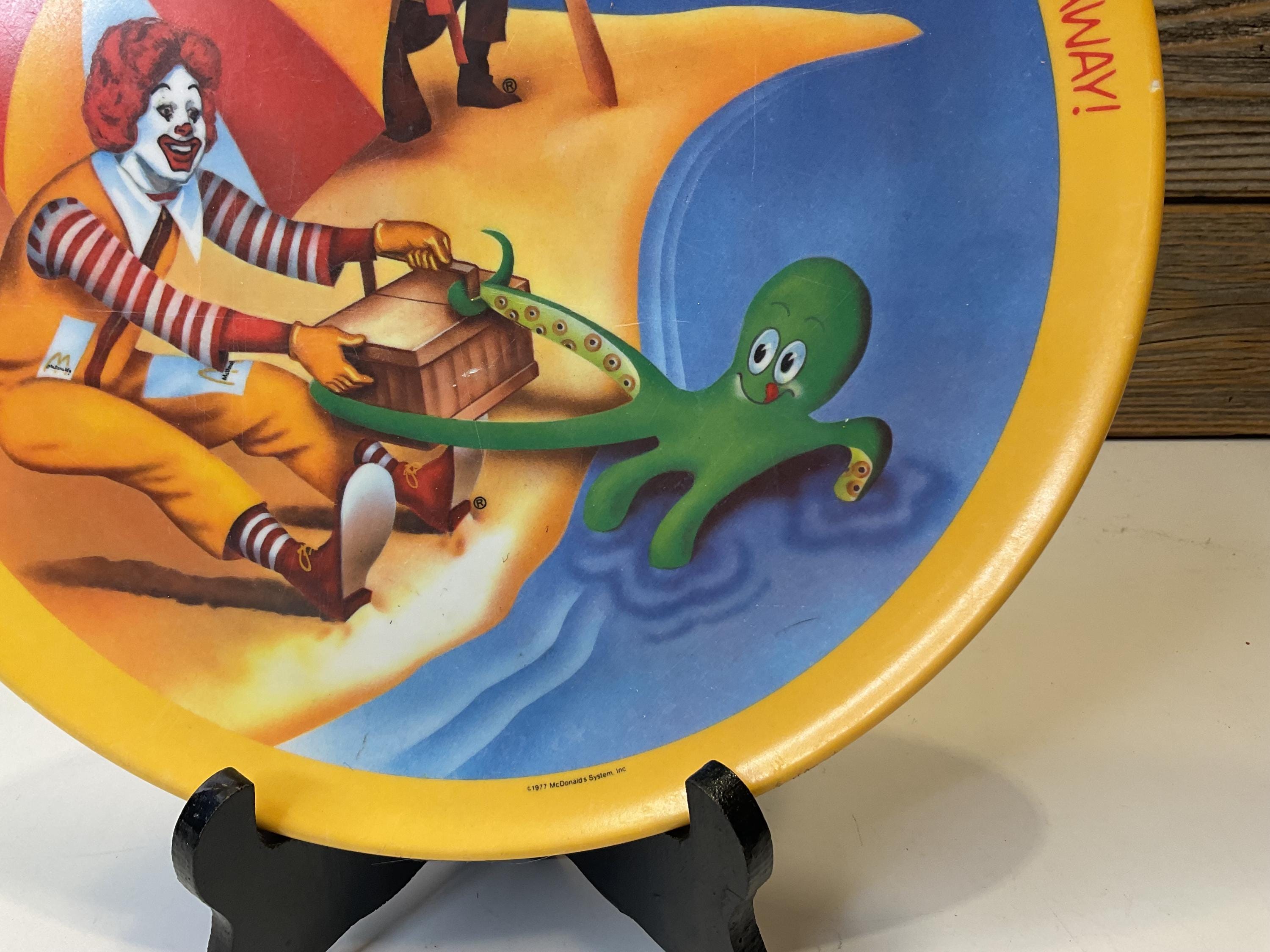 Vintage Mcdonald Melmac Plate 1977 - Etsy