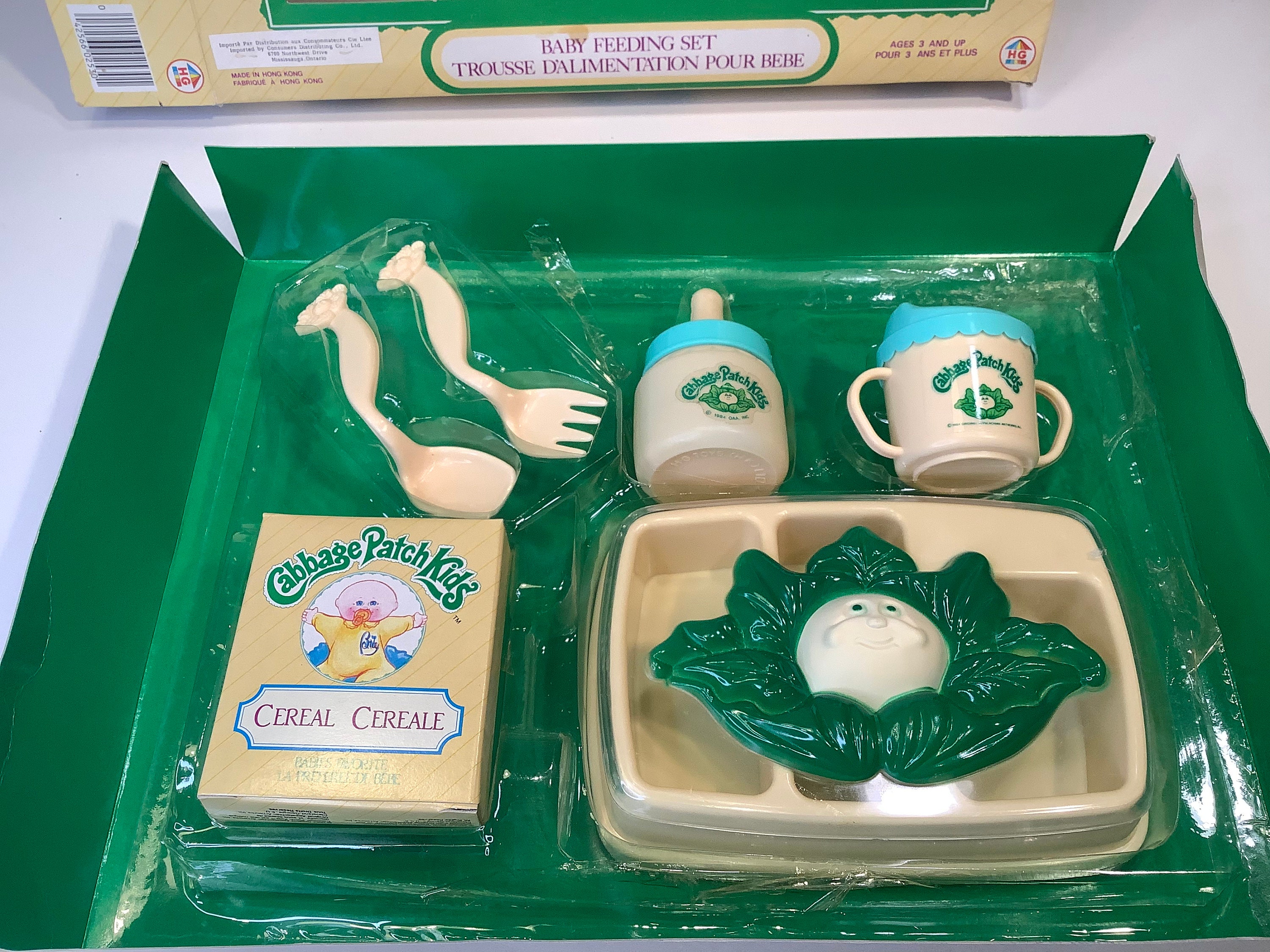 1984年イギリス製キャベツパッチ皿SETキャベツ人形ヴィンテージ あちゃ