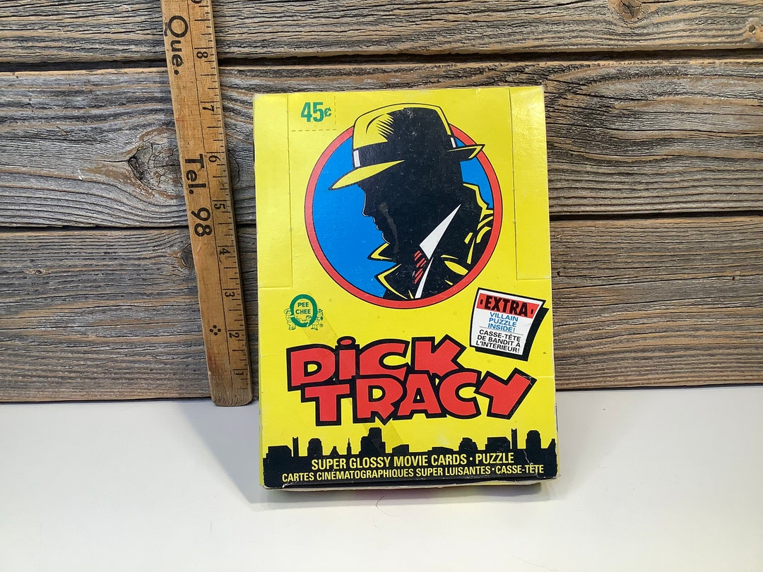 Vintage O-pee-chee Movie Cards of Dick Tracy 90' - Etsy Canada