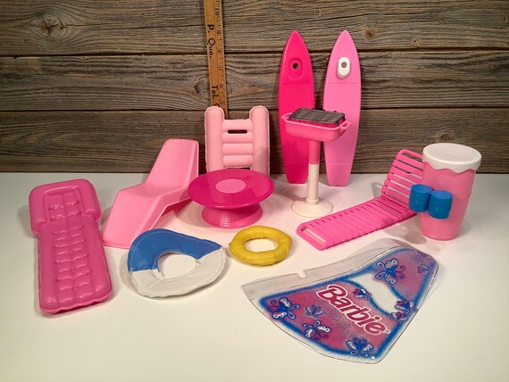 barbie beach stuff