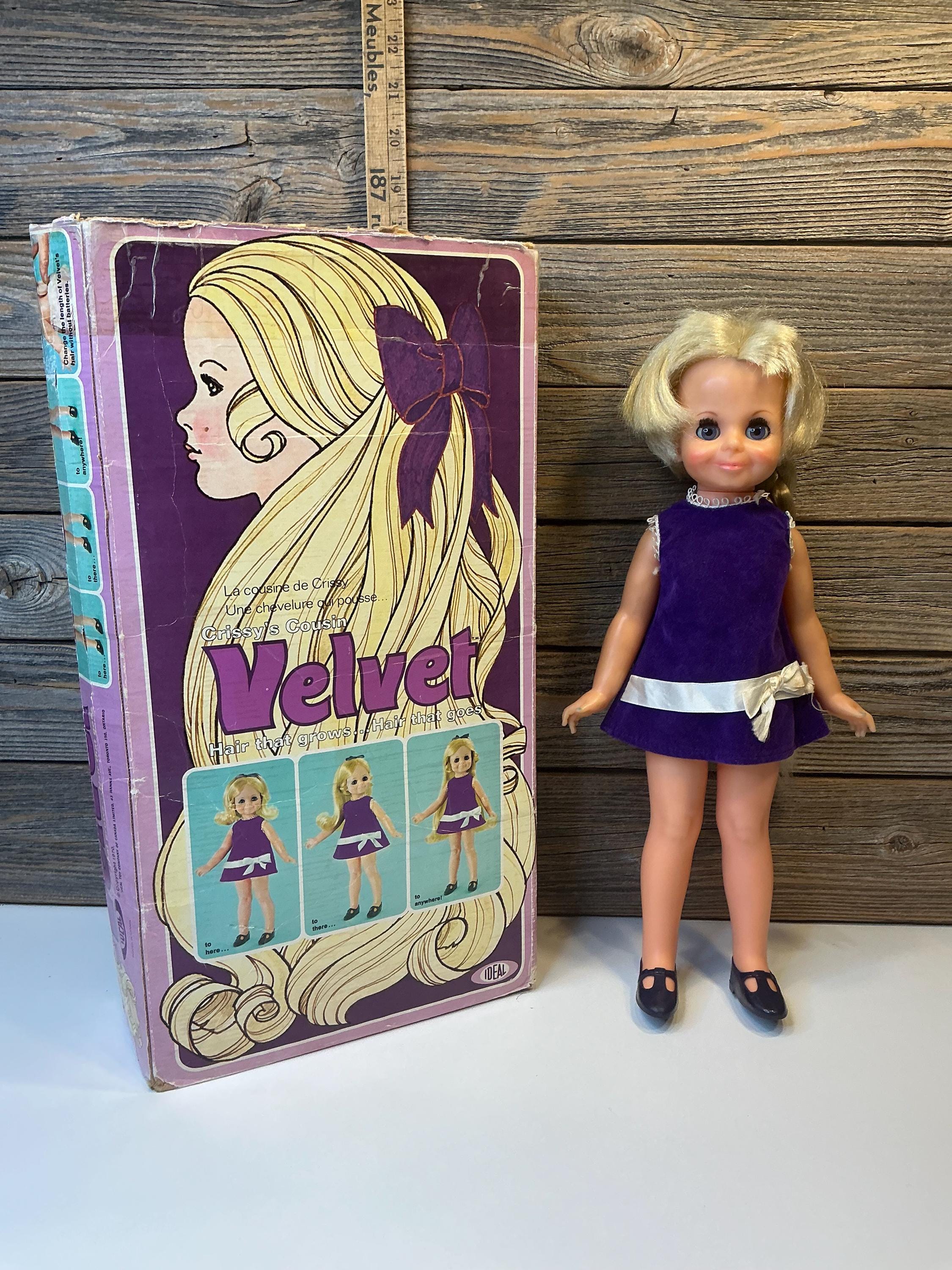 Vintage Ideal Doll Crissy's Cousin Velvet 1970 - Etsy