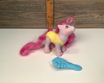 Vintage Hasbro my little pony Baby Ballerina soft steps 1990