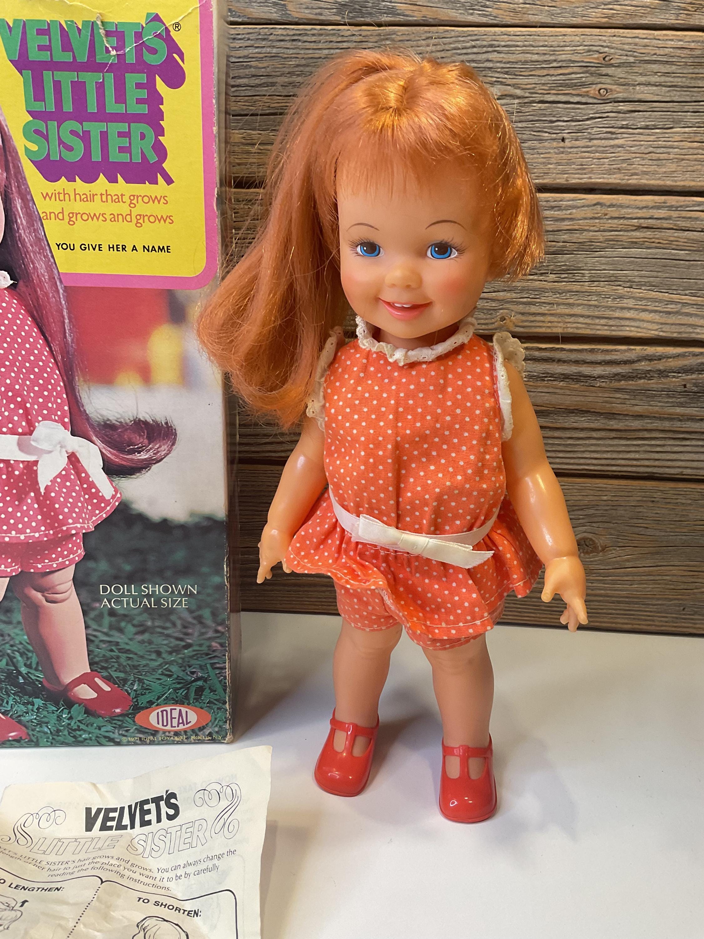 Vintage Ideal Doll Velvet's Little Sister 1972 - Etsy
