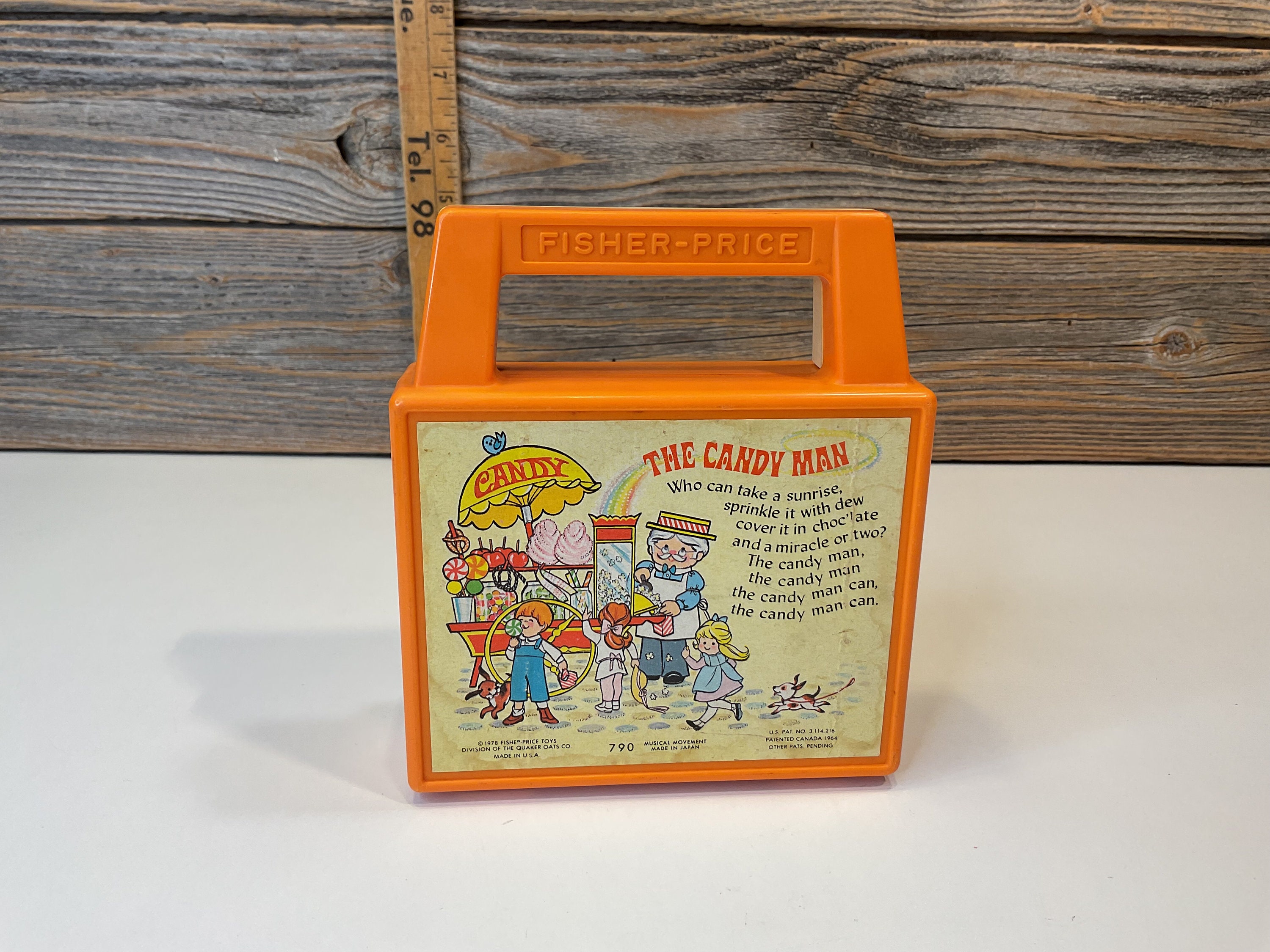 Vintage Fisher Price the Candy Man Radio 1978 - Etsy
