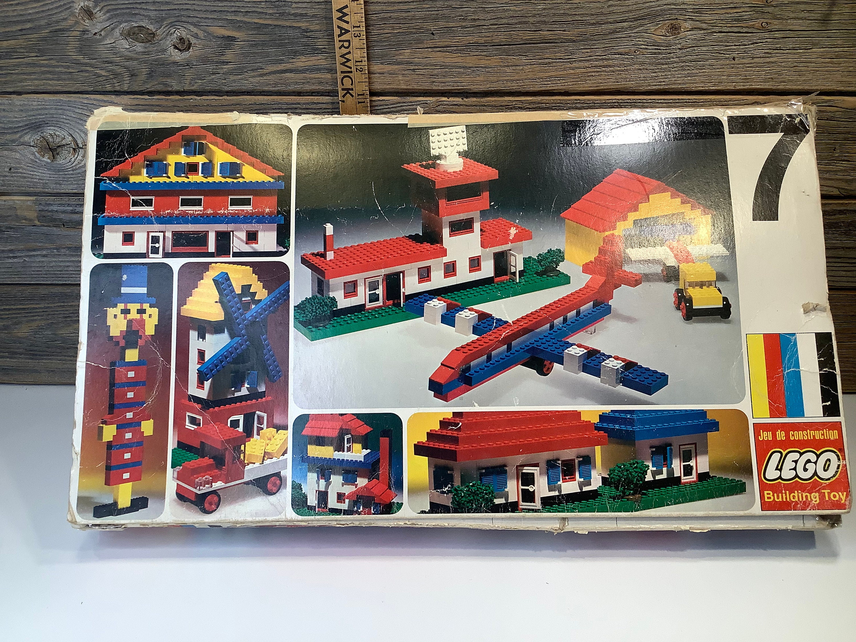 Vintage Lego Basic Building Set 7 70' -  Finland