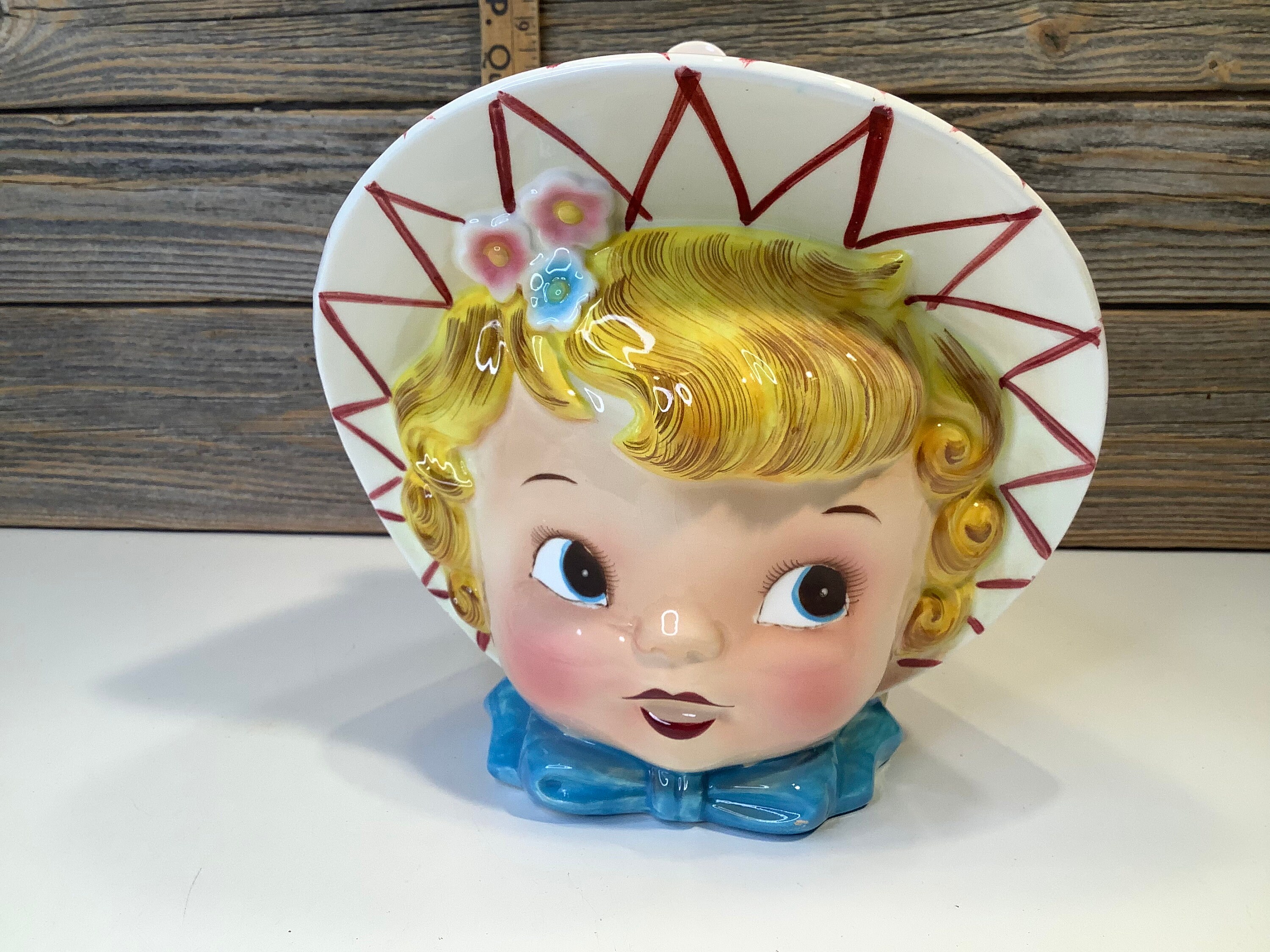 Vintage Lefton ESD Cookie Jar Miss Dainty Candy 50' - Etsy