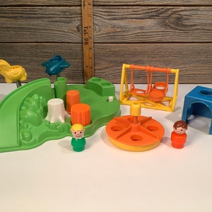 Vintage Fisher Preis kleine Leute Spielplatz 1986