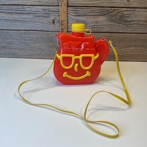 Vintage Kool-Aid oh yeah Travel Water Bottle with Straw
