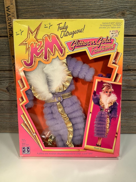 Vintage Hasbro JEM 1980s GLITTER N GOLD 1987 MOROCCAN MAGIC