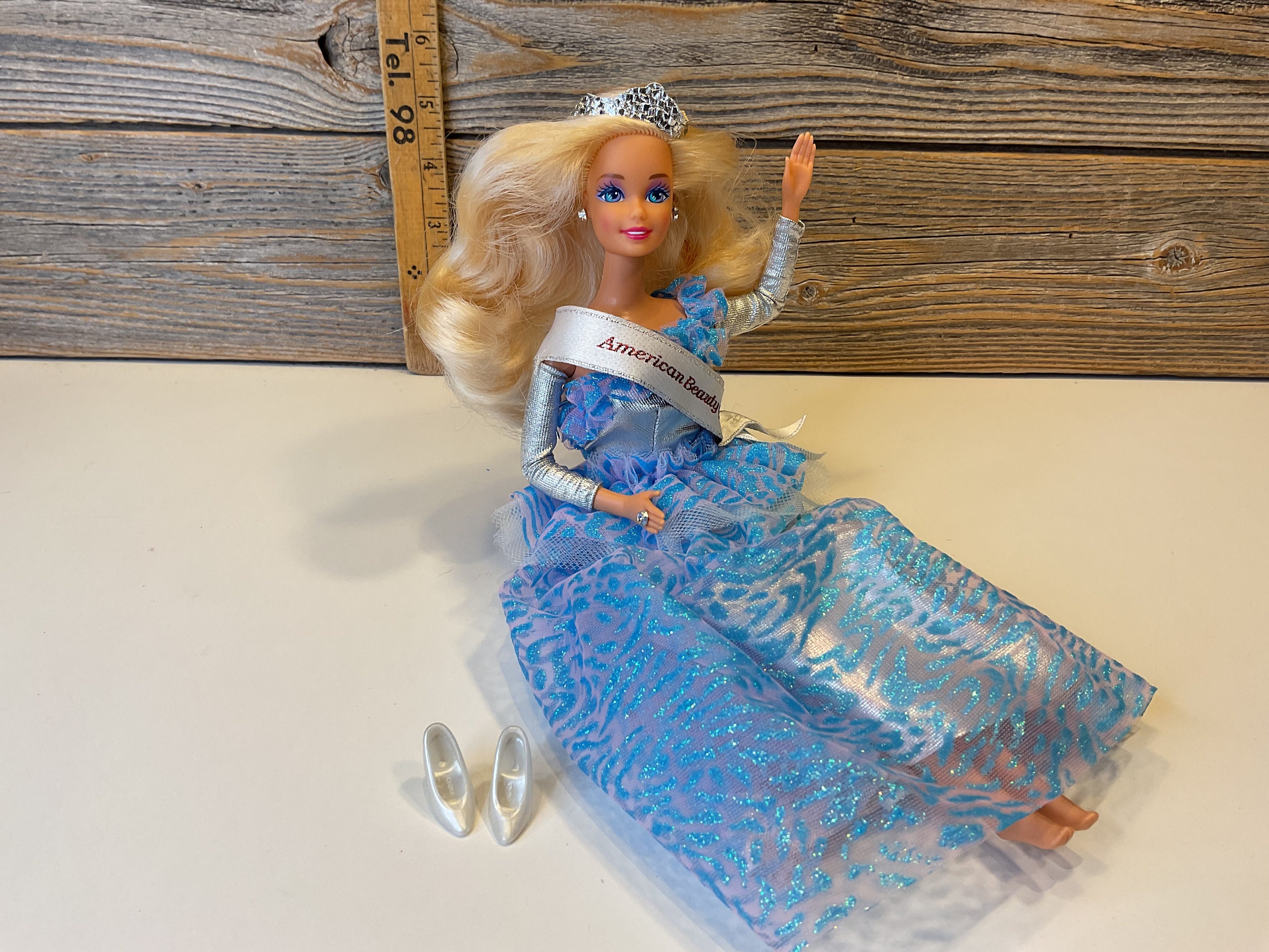 Vintage Mattel Barbie American Beauty Queen 1991 - Etsy
