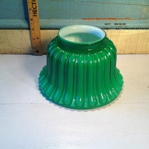 Vintage green light shades