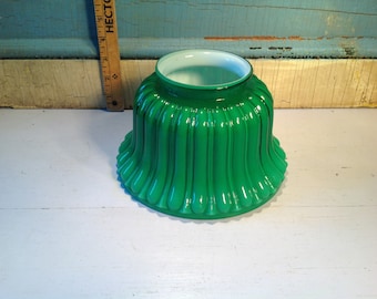 Vintage green light shades