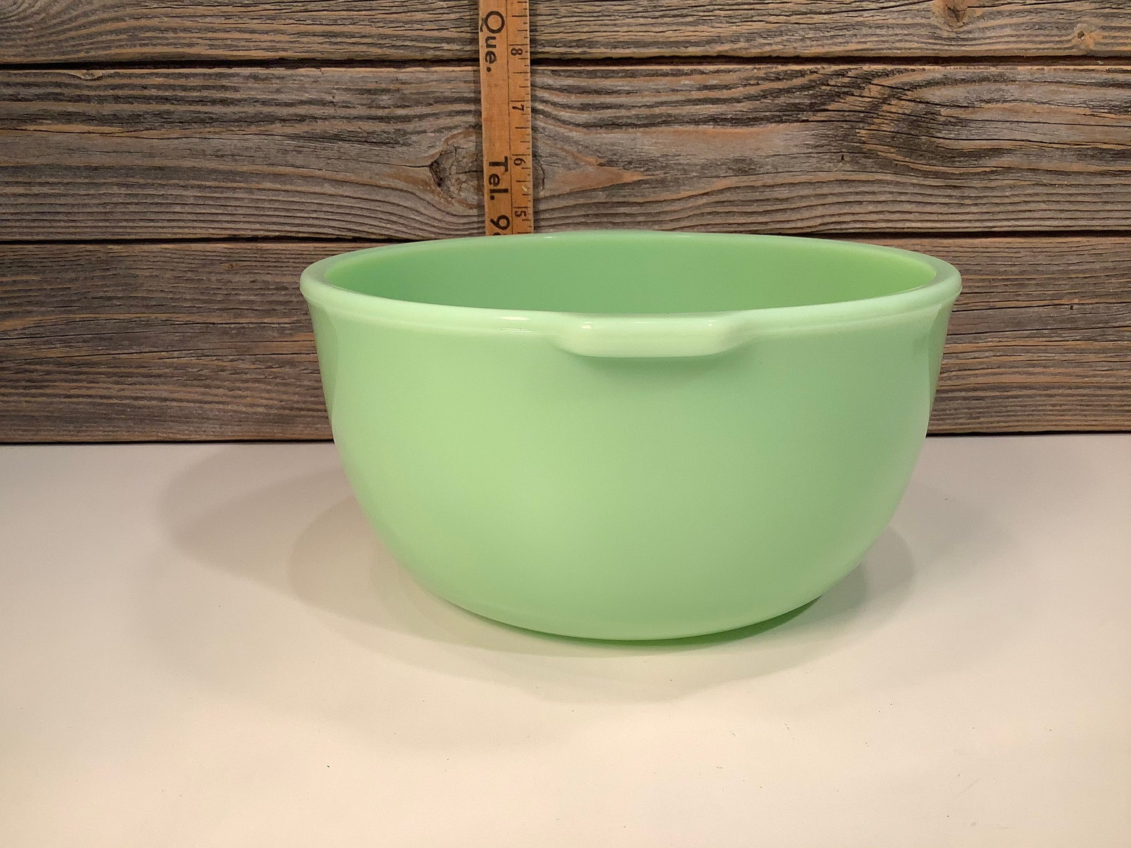 Vintage McKee Jadeite mixing bowl for Sunbeam mixer 50' Etsy