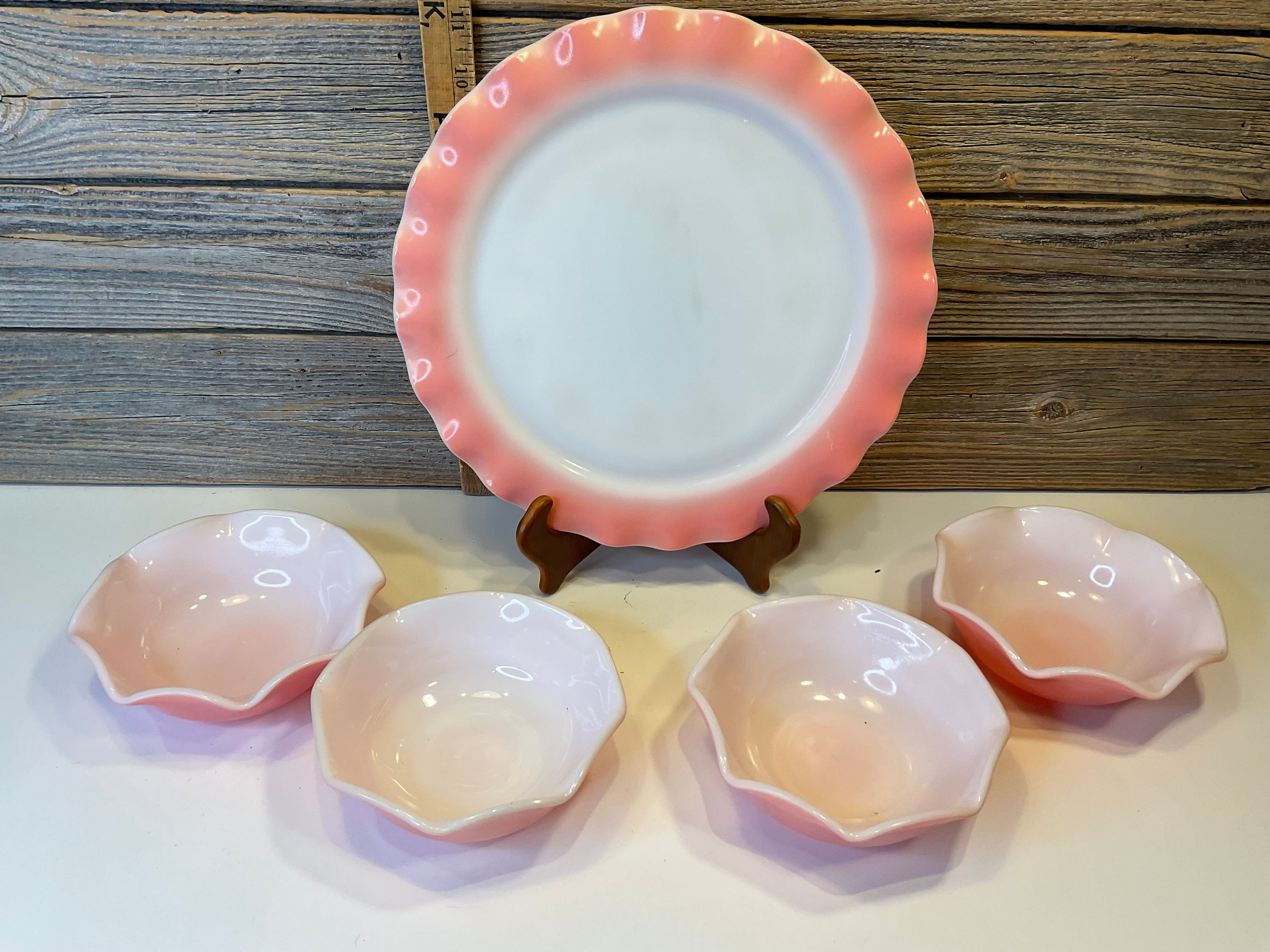 Vintage Hazel Atlas 16 Pieces of Pink Crinoline 50' - Etsy