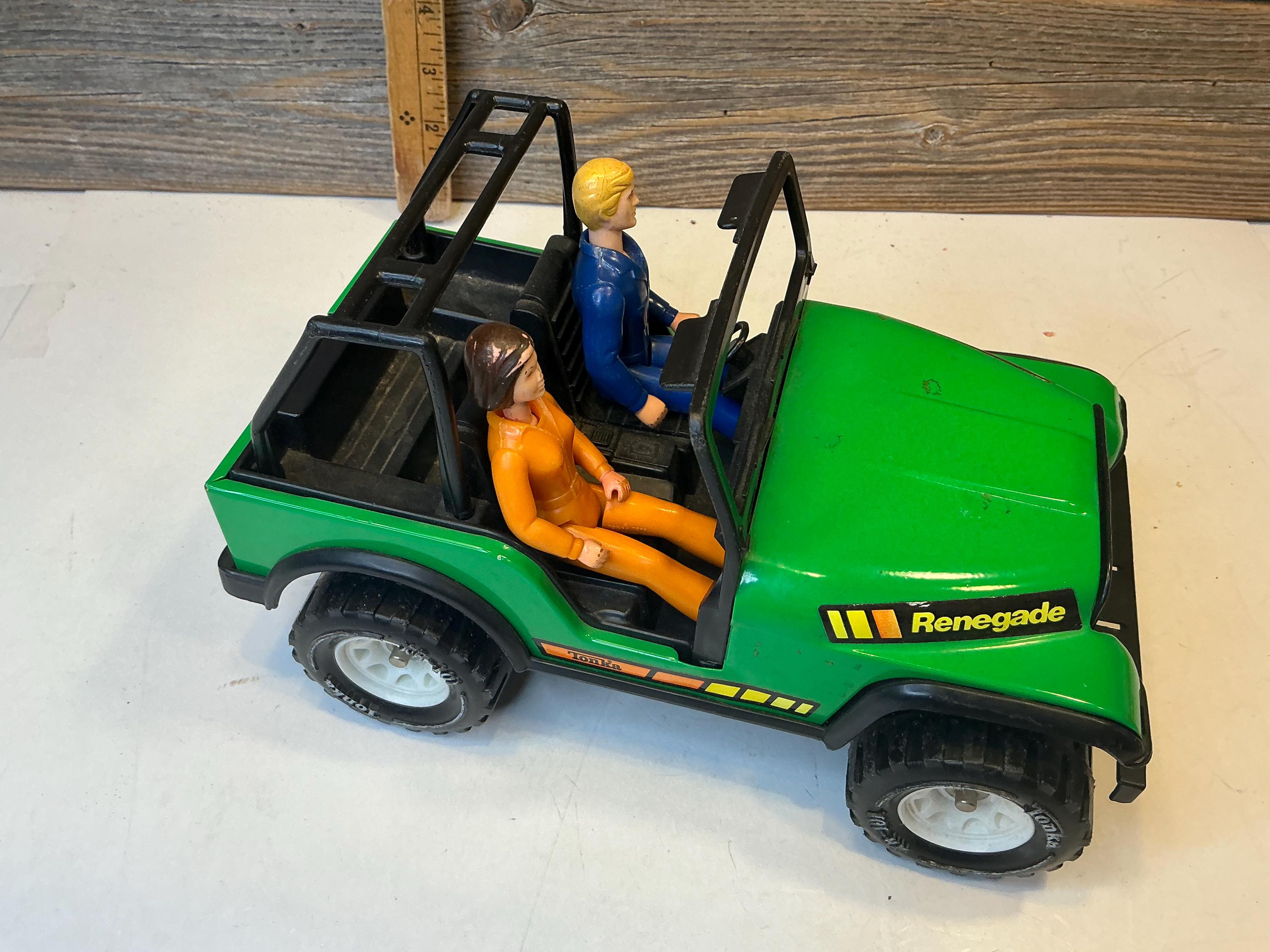 Vintage Tonka Renegade Green Jeep XR-101 - Etsy