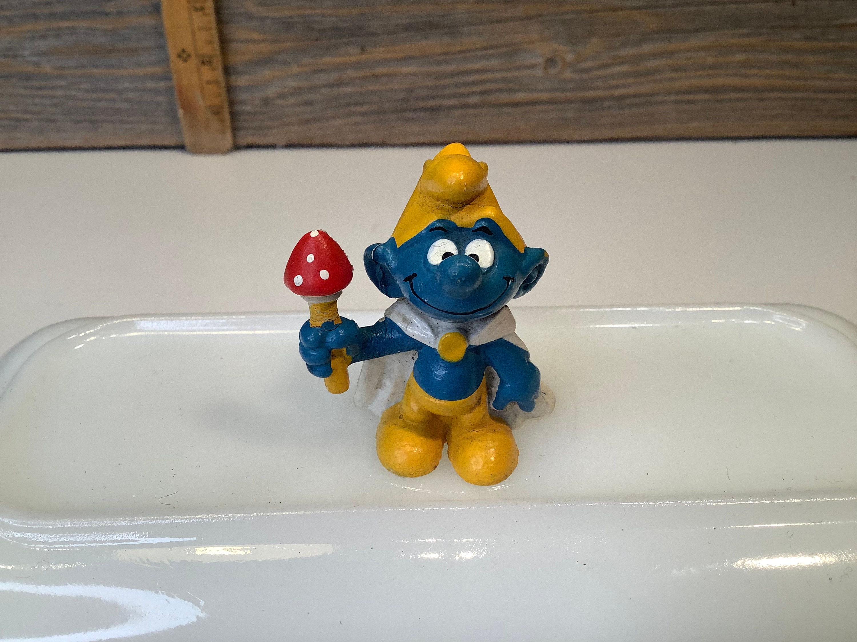 1980s smurf figurine - Etsy 日本
