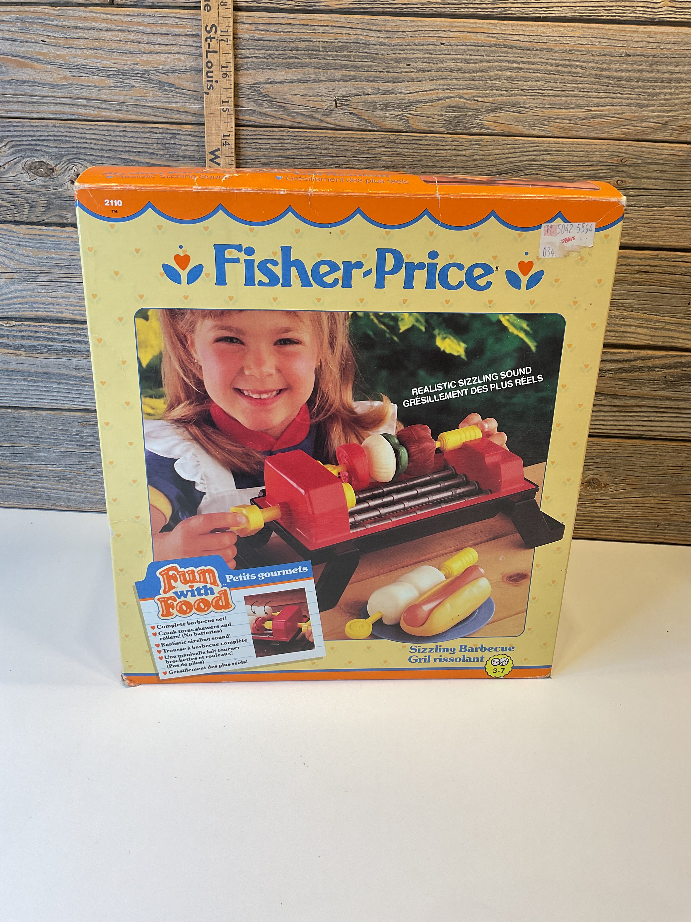 Vintage Fisher Price Fun With Food Sizzling BBQ 1988 - Etsy
