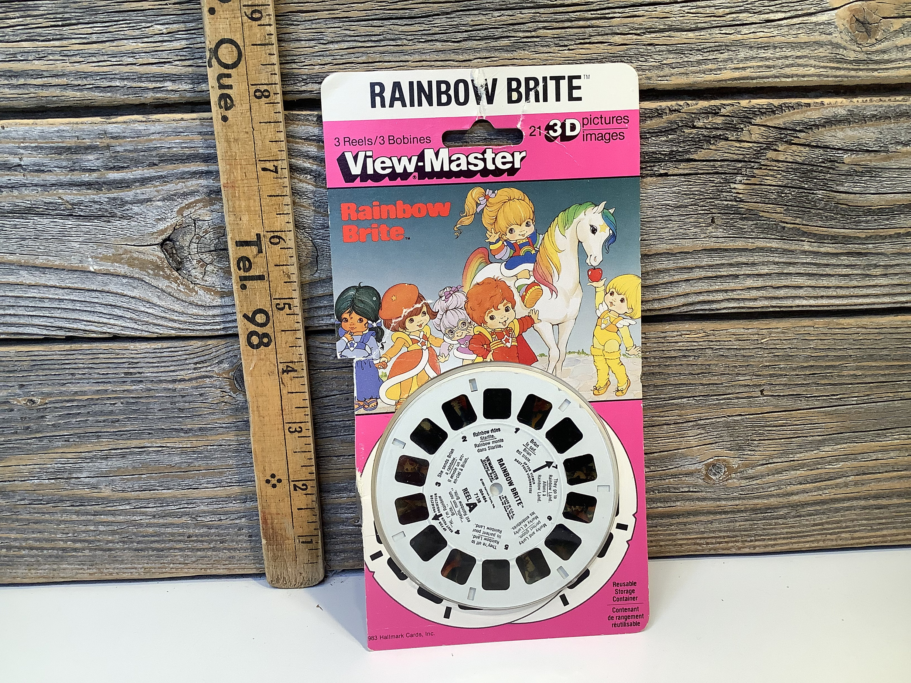 Vintage View Master Rainbow Brite 3 Reels Open 80' -  Sweden