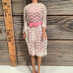 Vintage Mattel Barbie dress Garden Wedding 60&#39;