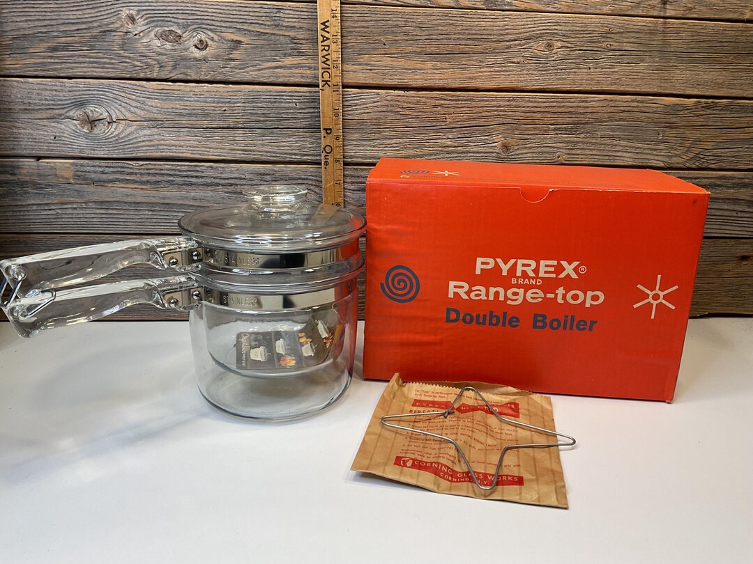 Vintage Pyrex Double Boiler Rack - Etsy