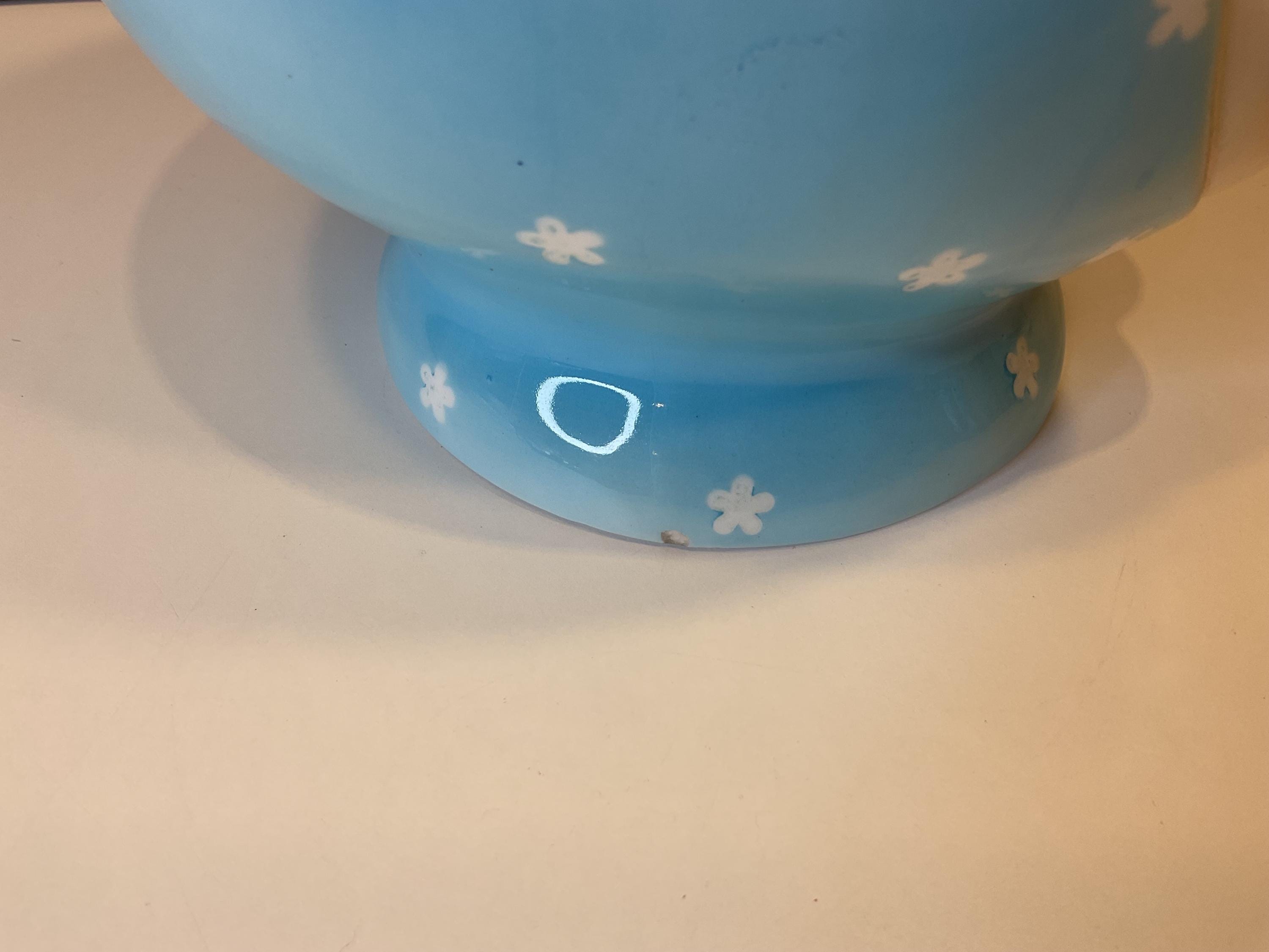 Vintage Napco Cookie Jar Miss Cutie Pie Blue 50' - Etsy