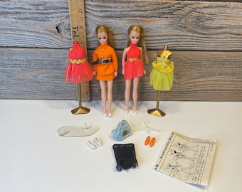 Vintage 2 dolls Dawn 70'