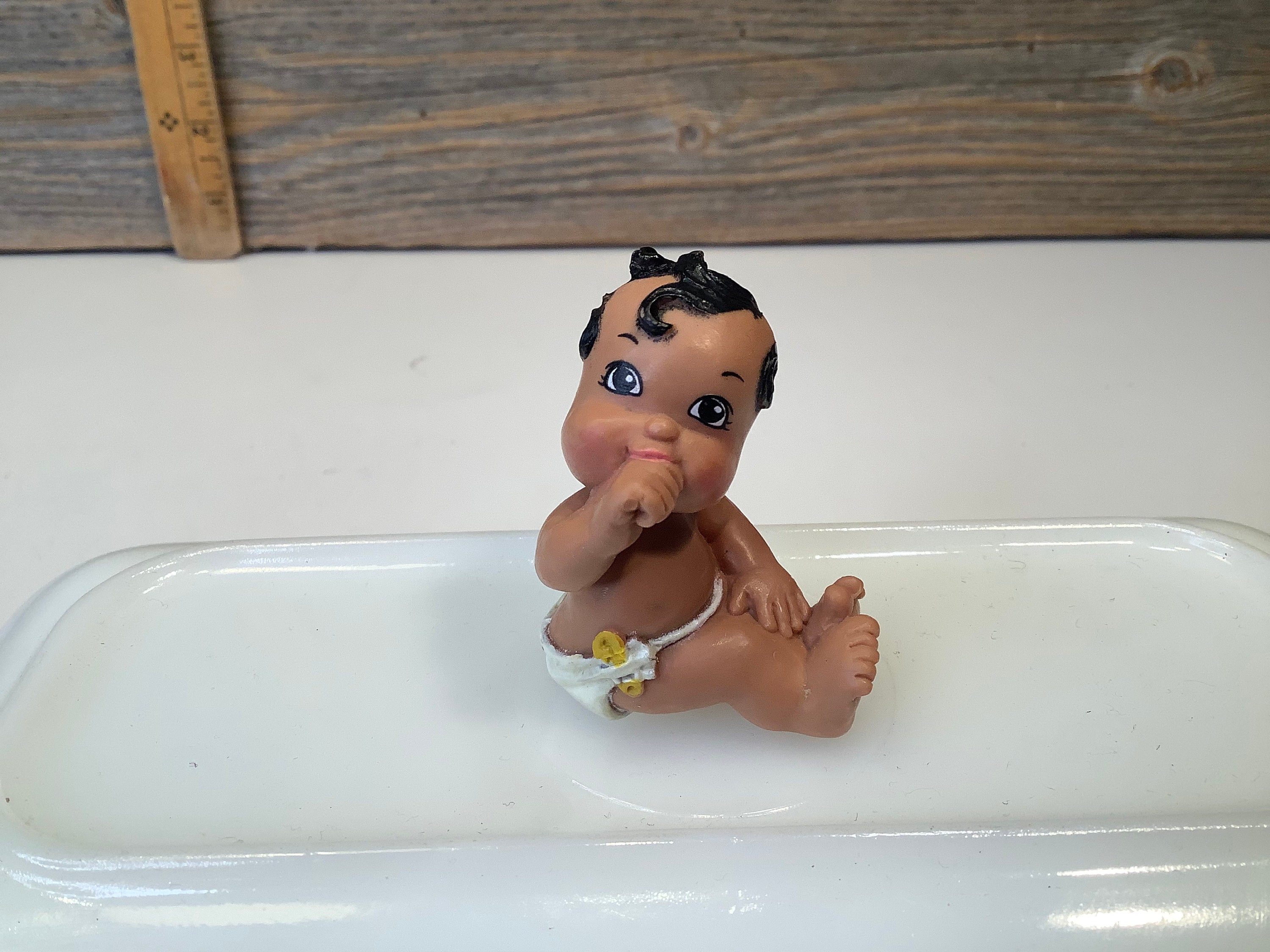 Lot De 6 Figurines Magic Babies Vintage De 1980 - Collection Babe, Miniatures Rétro