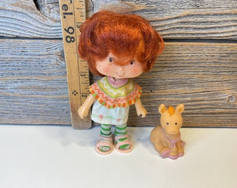 Vintage Kenner lot of 7 dolls strawberry shortcake 80