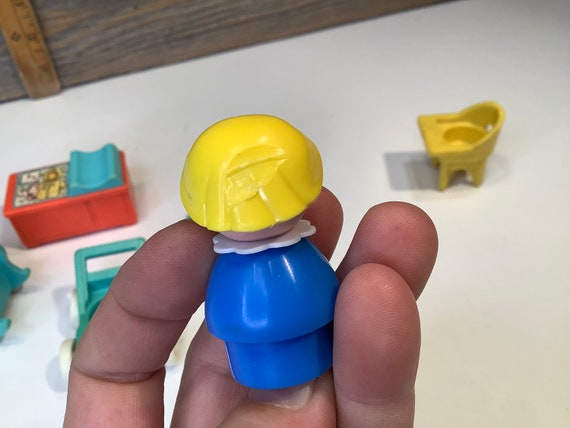 ヴィンテージ フィッシャープライス リトルピープル 子供部屋セット