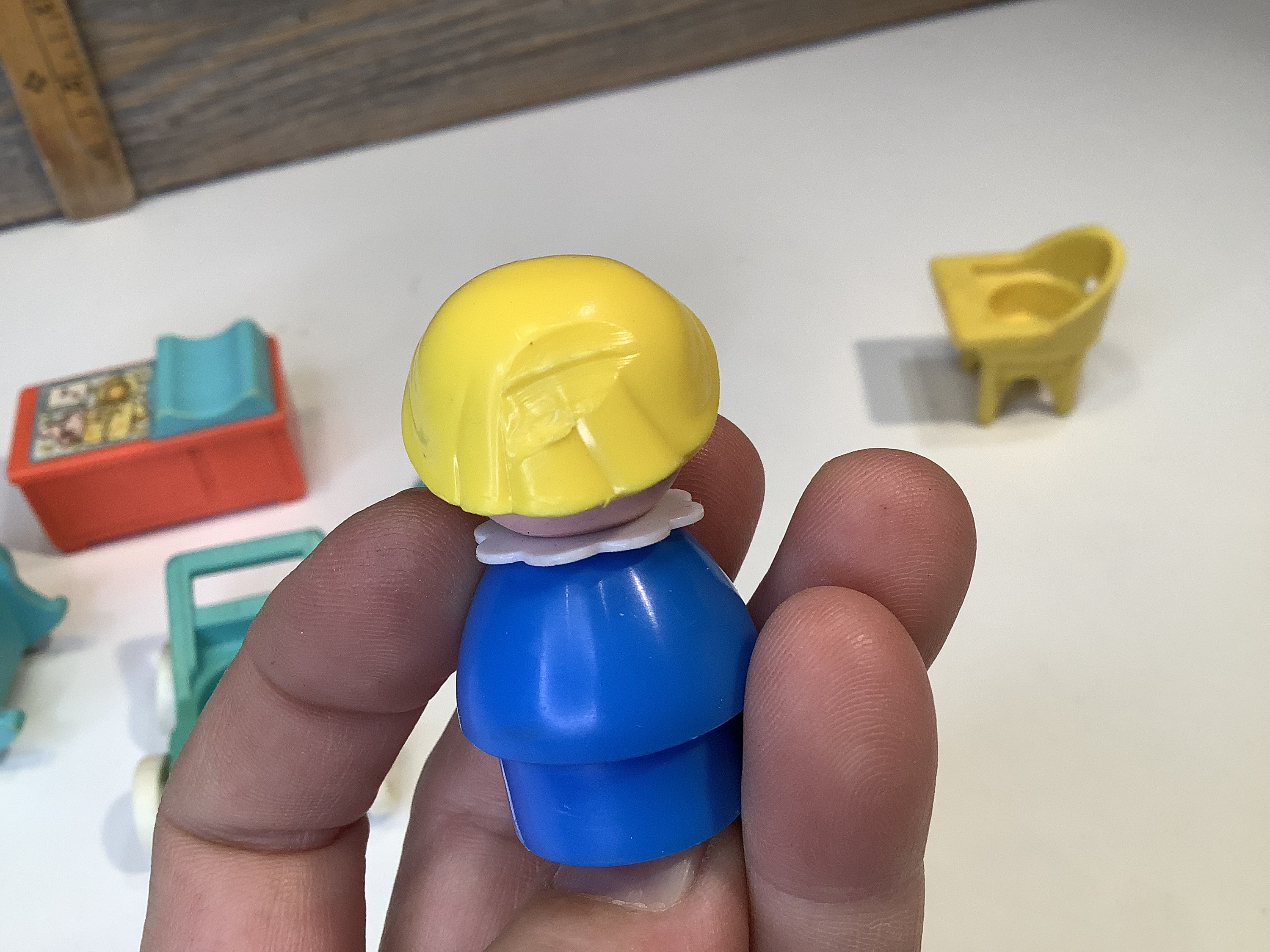 ヴィンテージ フィッシャープライス リトルピープル 子供部屋セット