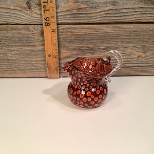 Vintage Murano millefiori small pitcher 50&#39;