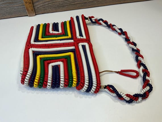 Vintage General Plastic Telephone Cord Handbag 40' - image 9
