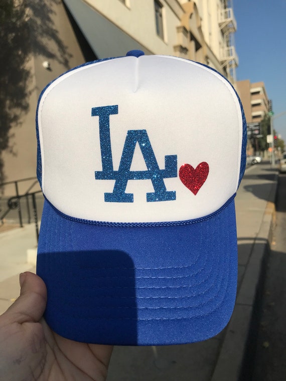 red la dodgers hat