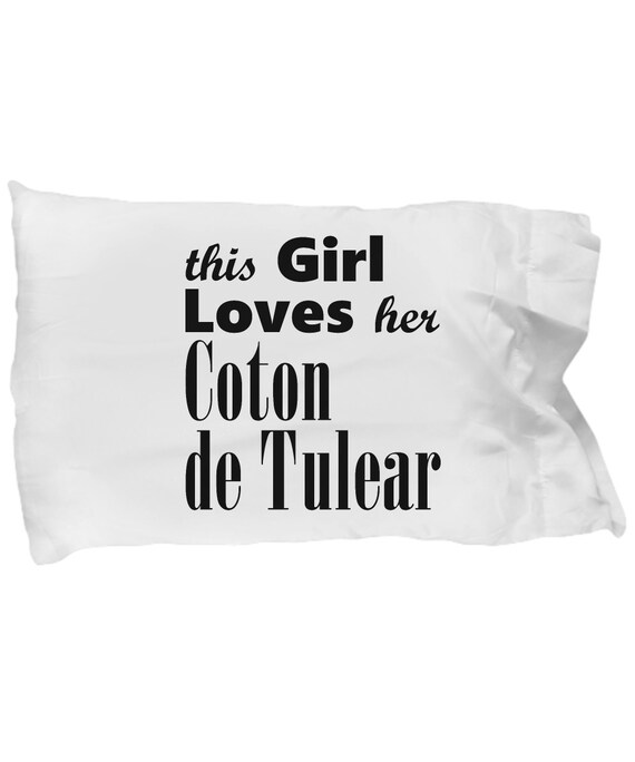 Coton De Tulear Gifts Pillow Case Etsy