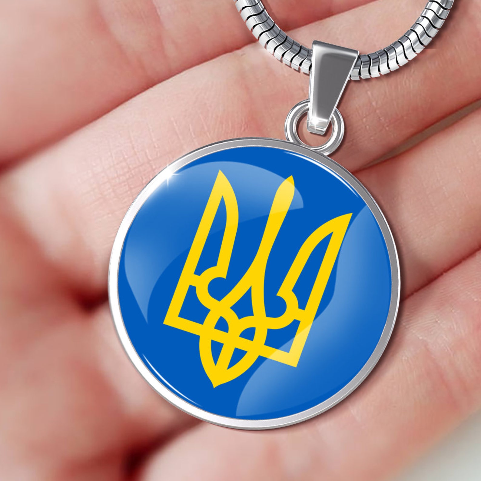 Ukrainian Jewelry Tryzub Necklace Pendant Jewelry Tryzub Etsy