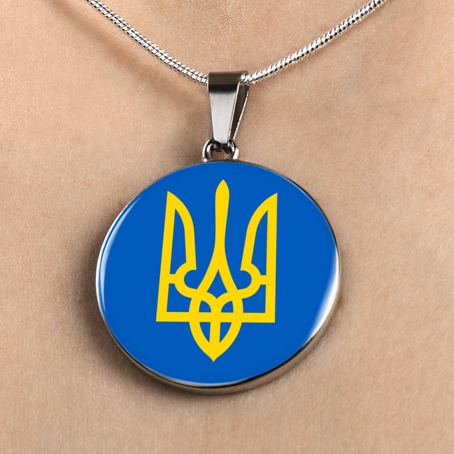 Ukrainian Jewelry Tryzub Necklace Pendant Jewelry Tryzub Etsy