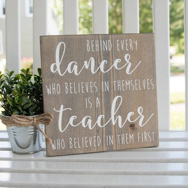 Dance wood sign I  Dance teacher gift I  Dance sign I  Dance I   Dance teacher I  ballet  I   jazz I  tap dance I  dancer decor  I wood sign